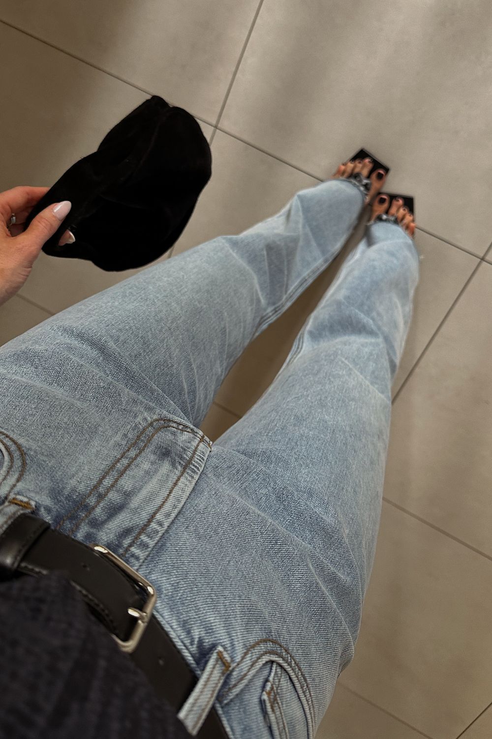 guard jean - washed denim