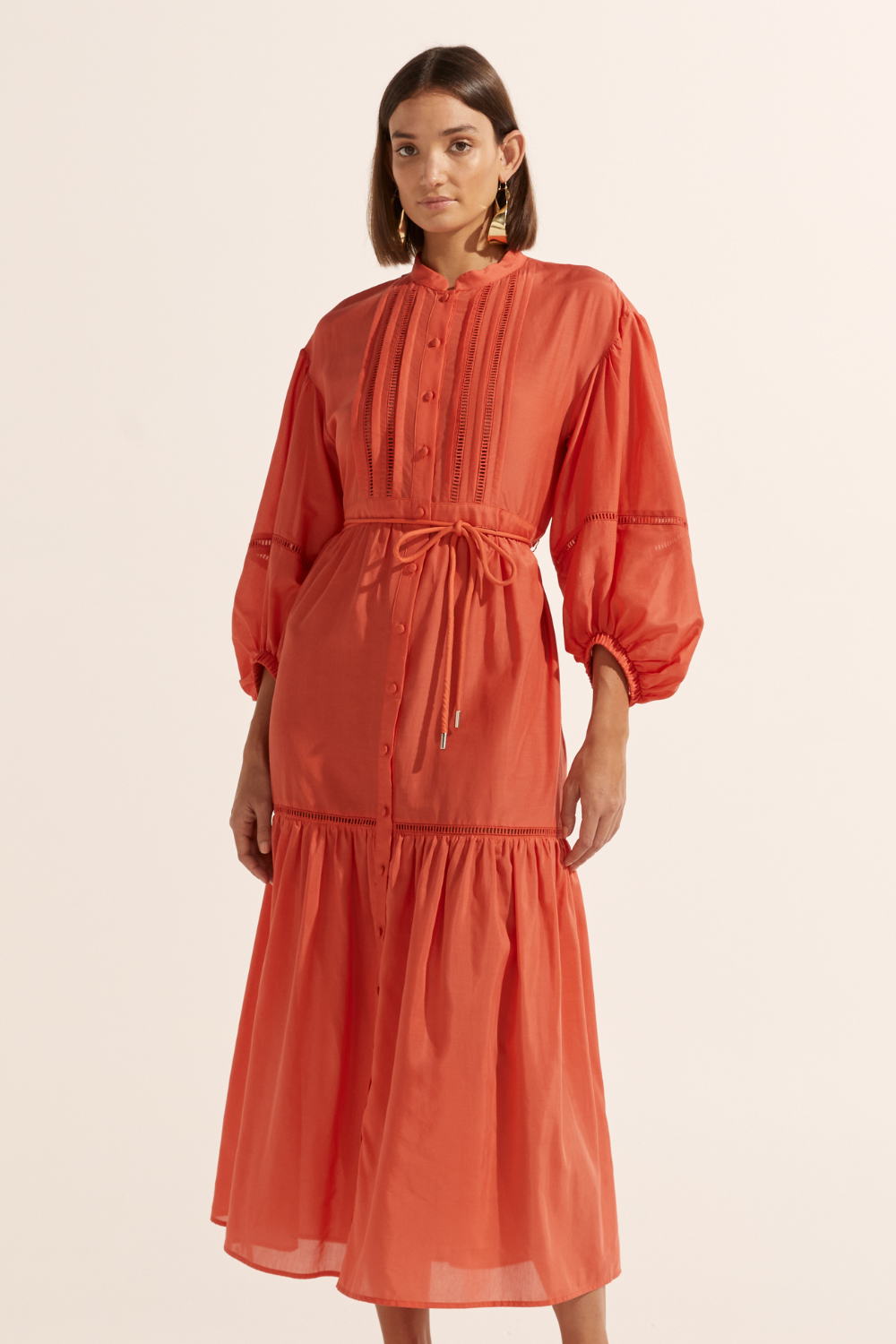 allure dress - sunset