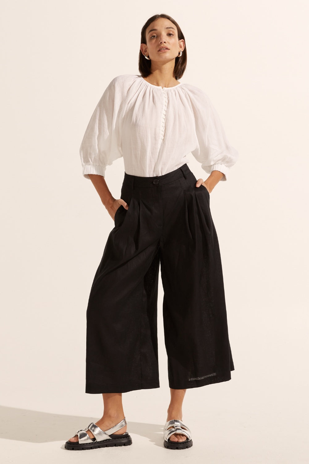 anchor pant - black