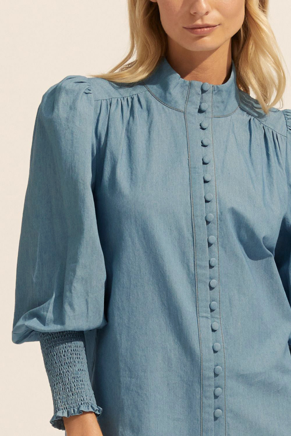 pier top - chambray