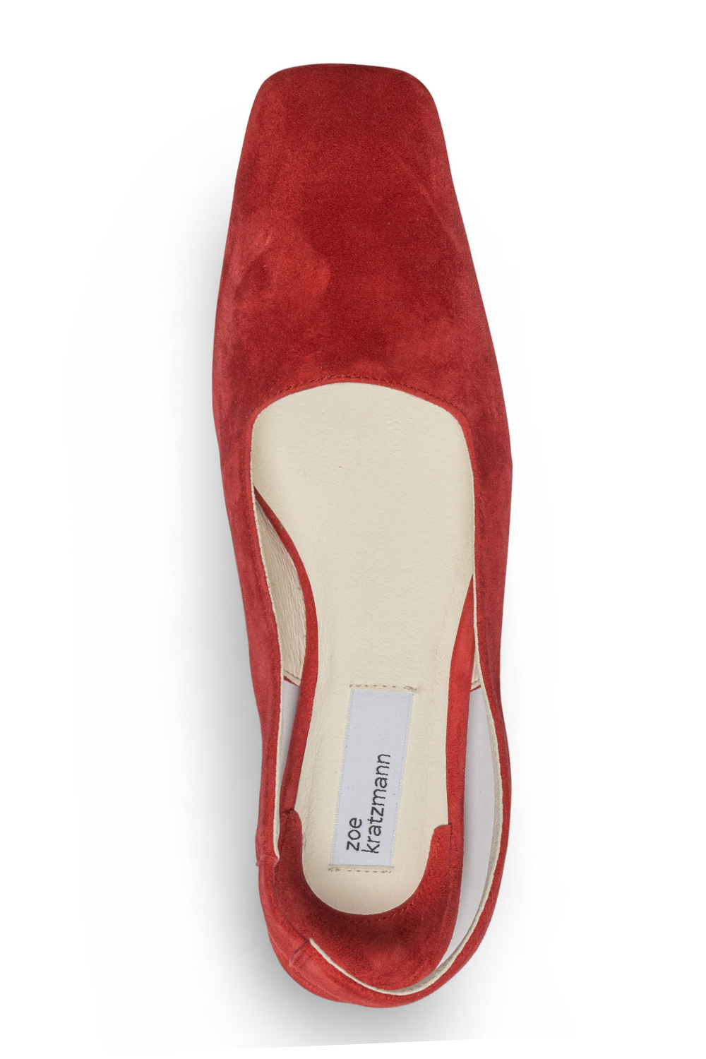 allure sling back - crimson