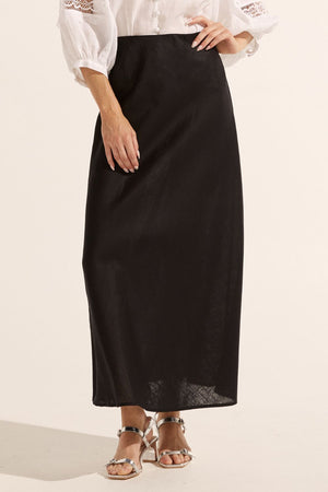 blend skirt - black