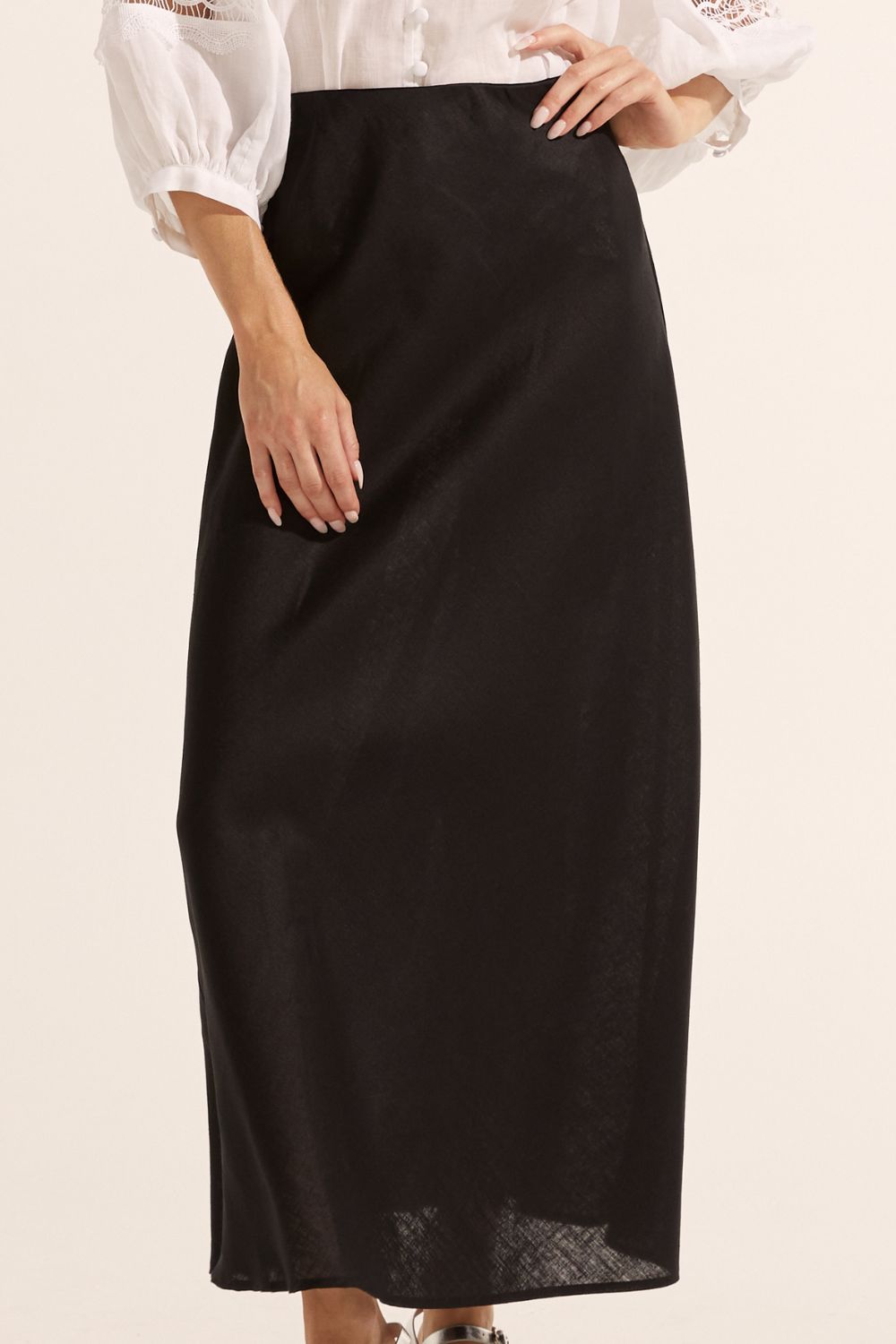 blend skirt - black