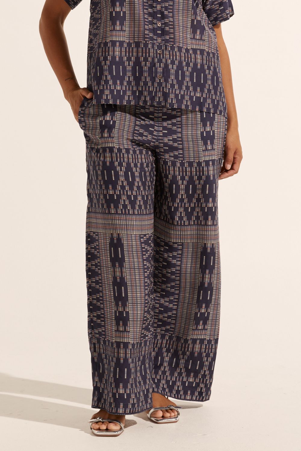 breeze pant - midnight aztec