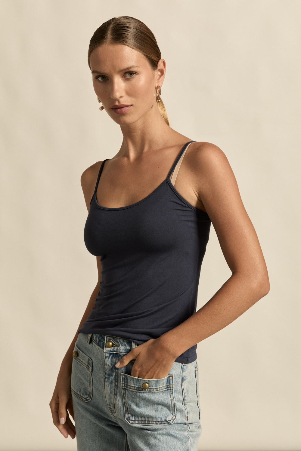 cami top - midnight