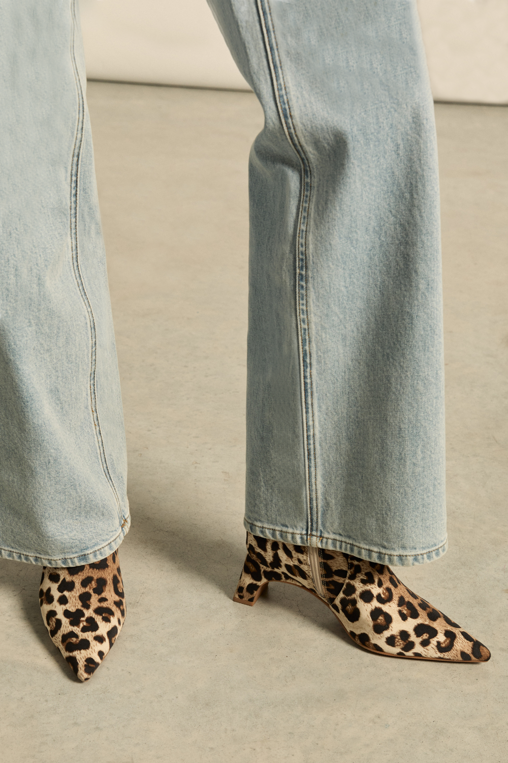 duel boot - leopard