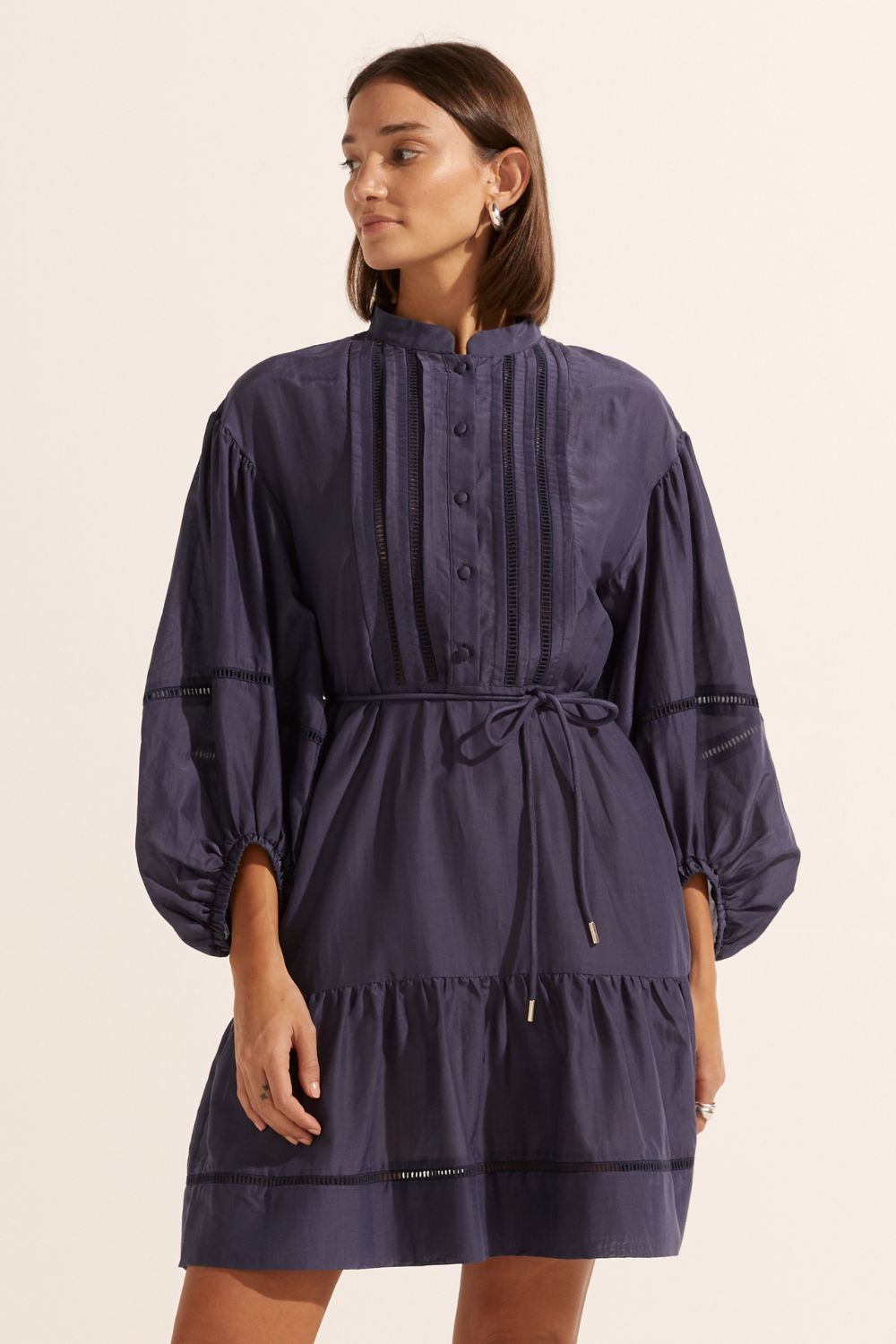 festoon dress - indigo