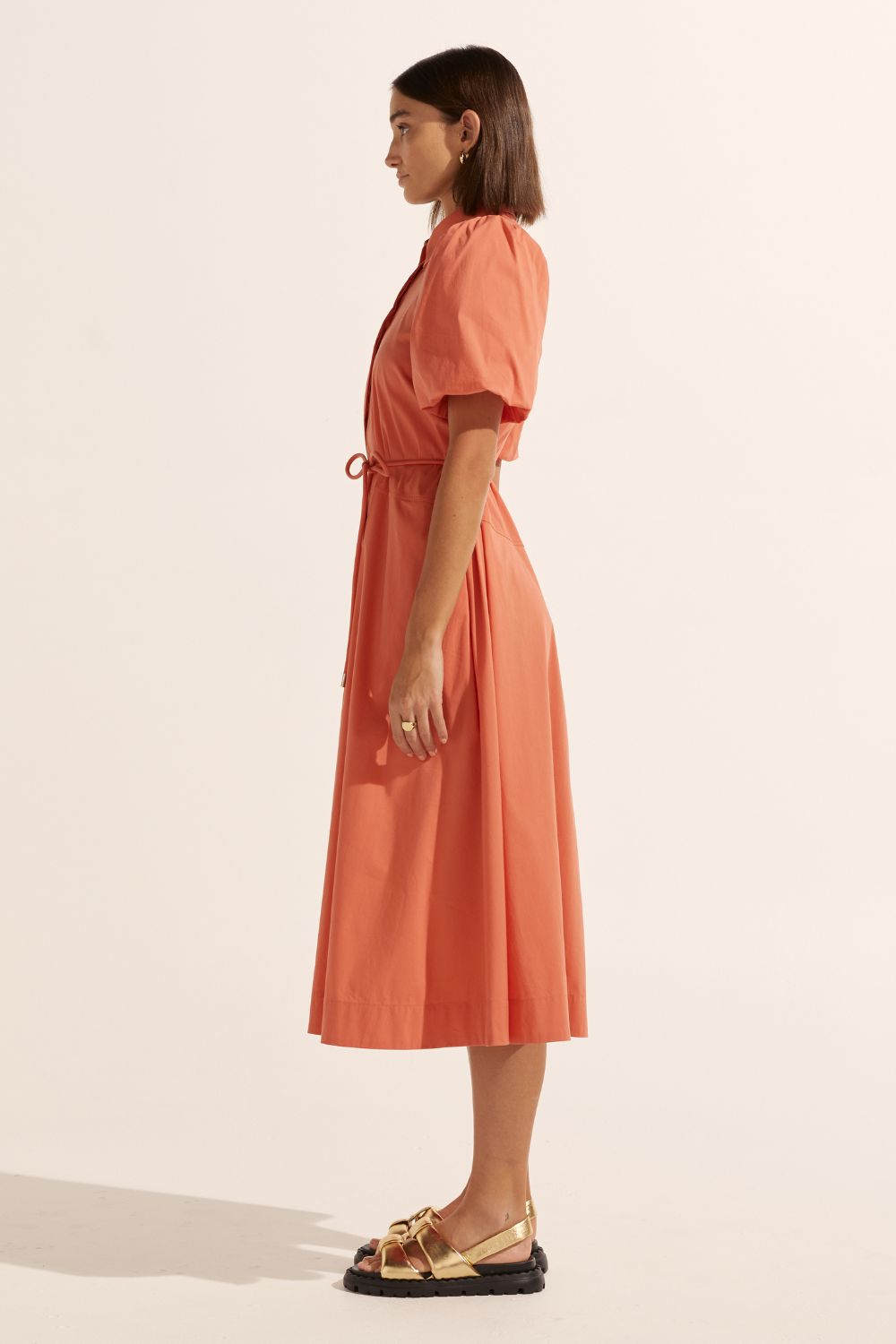 hark dress - nectarine