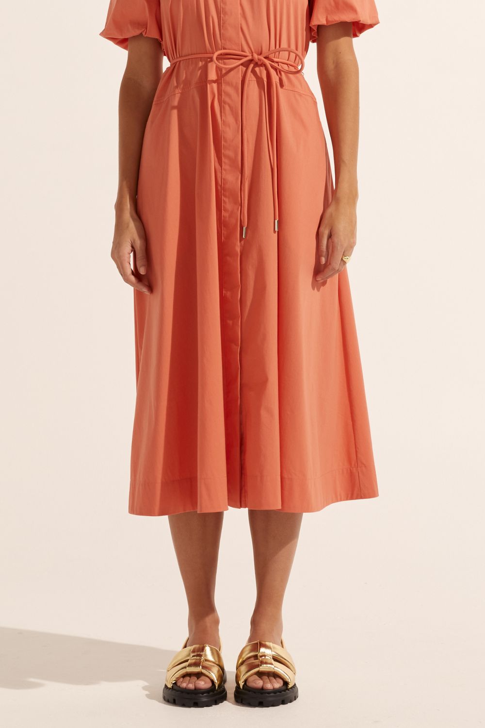 hark dress - nectarine