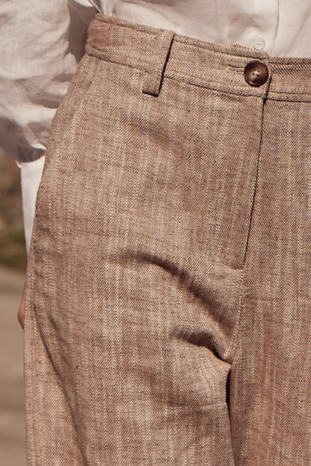 herald pant - caramel x-dye