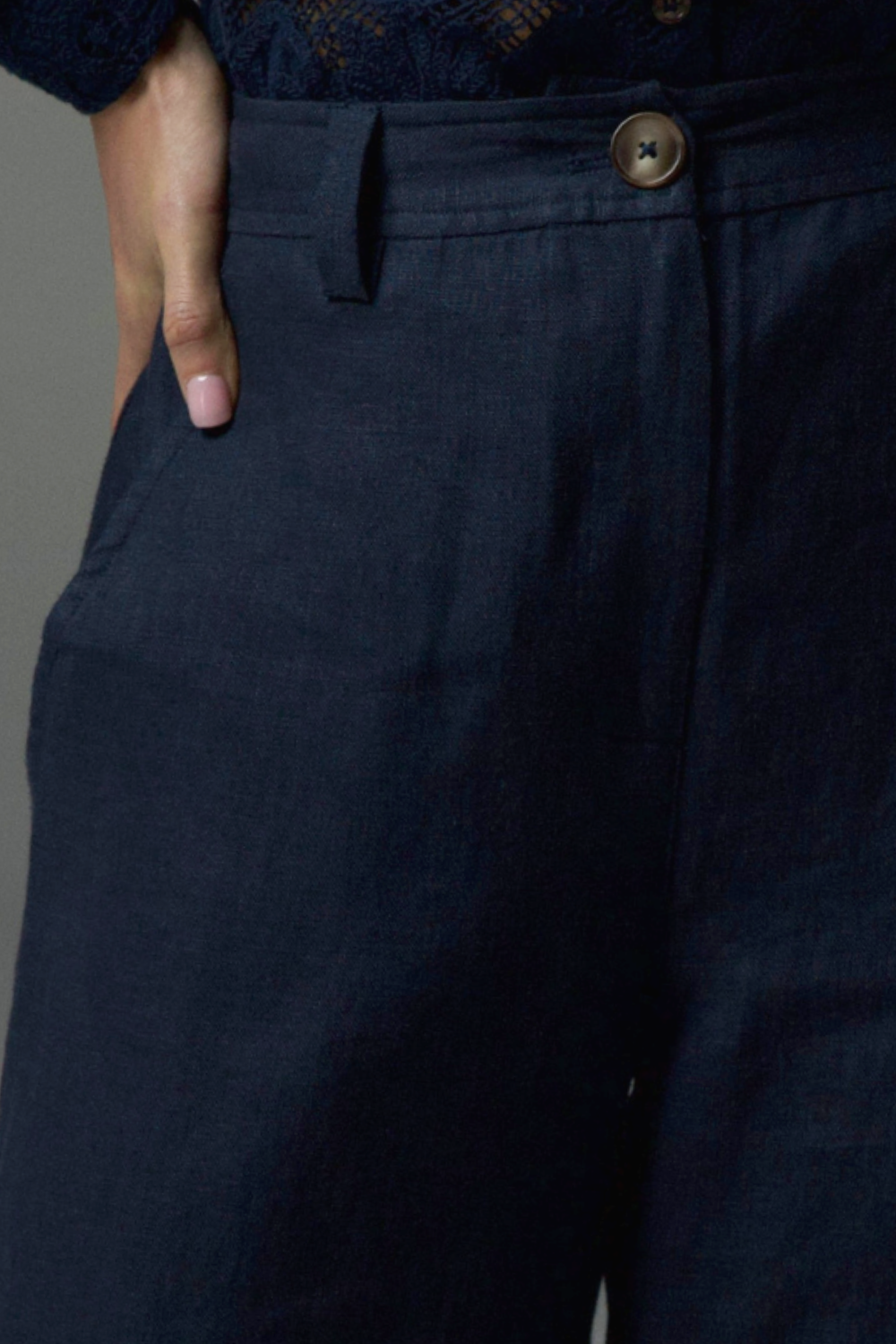 herald pant - midnight