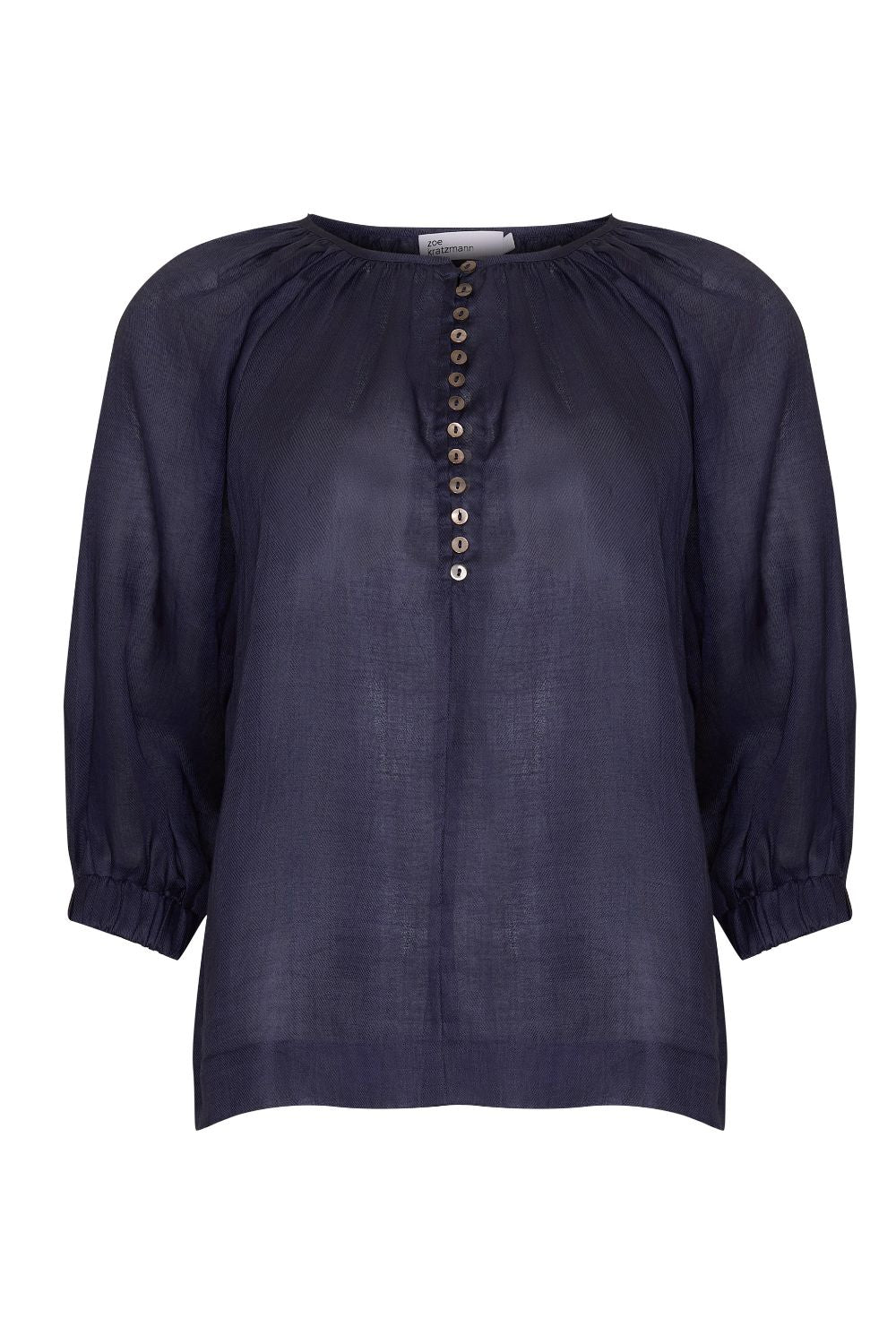 imbue top - indigo