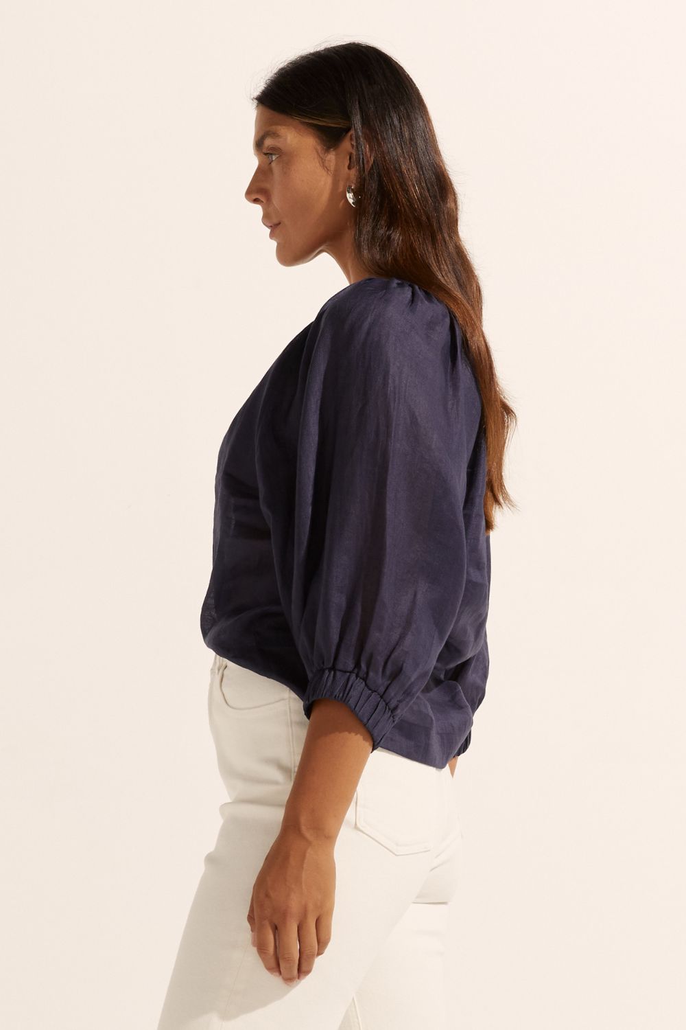 imbue top - indigo