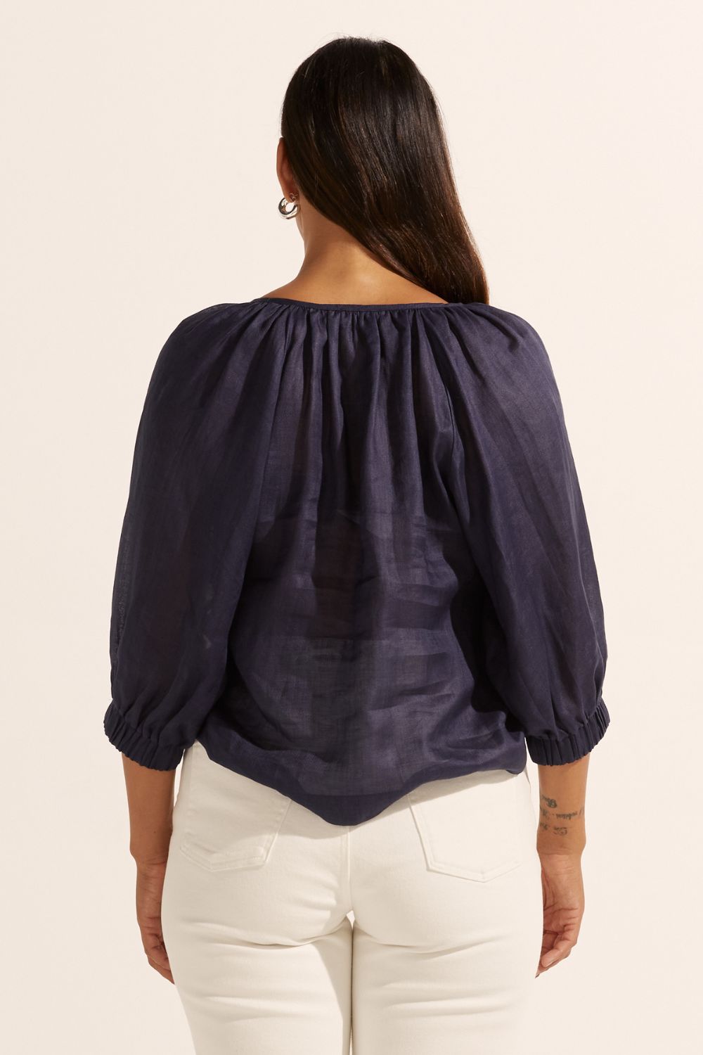 imbue top - indigo