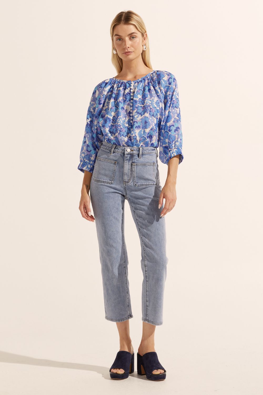 imbue top - pacific floral