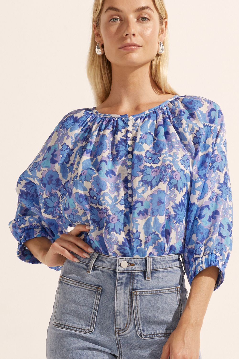 imbue top - pacific floral