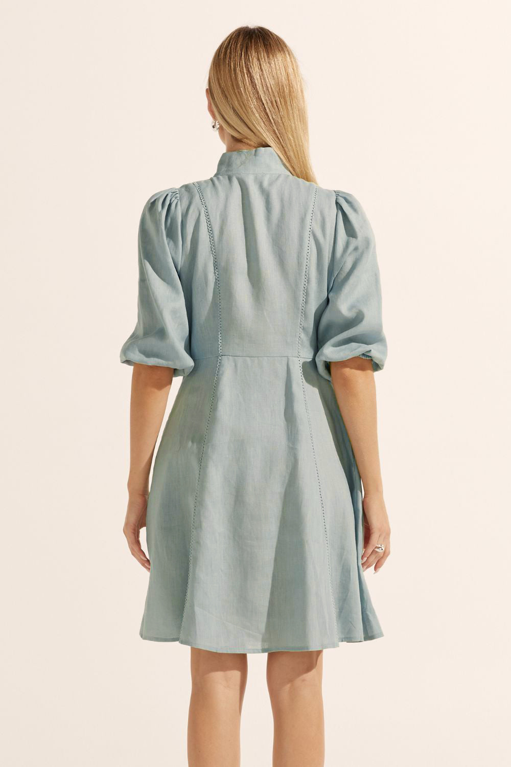 jargon dress - aquamarine