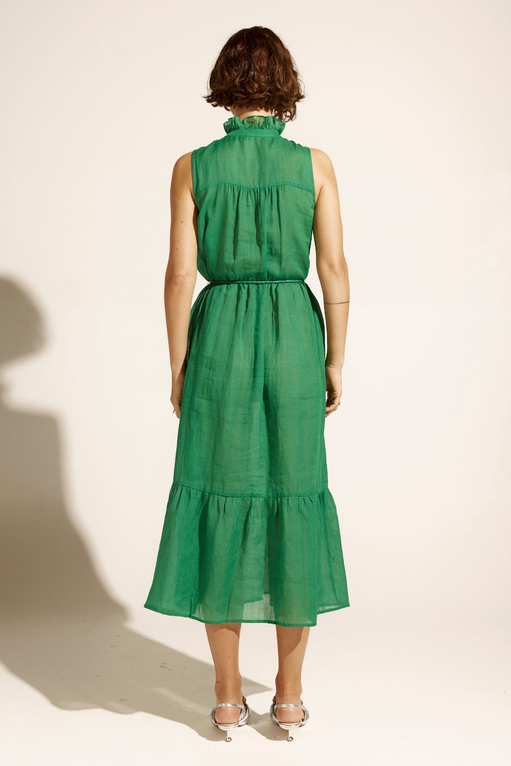 marquee dress - palm green