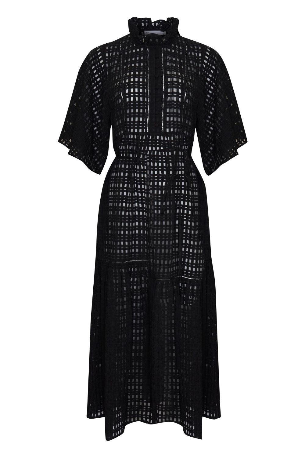 navigate dress - black window