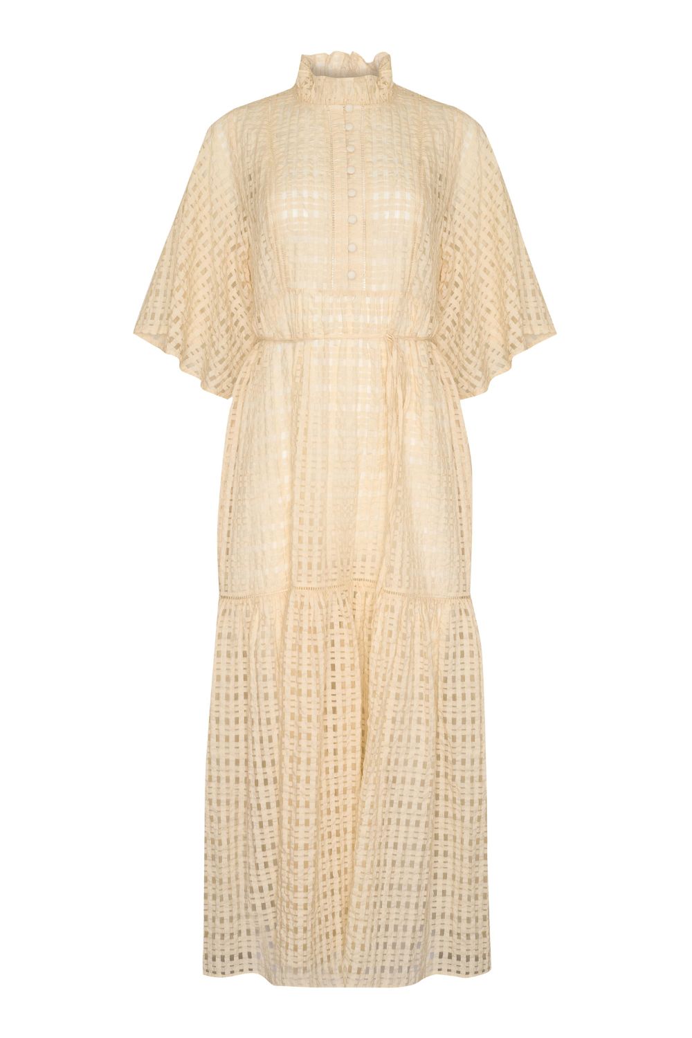 navigate dress - cream window