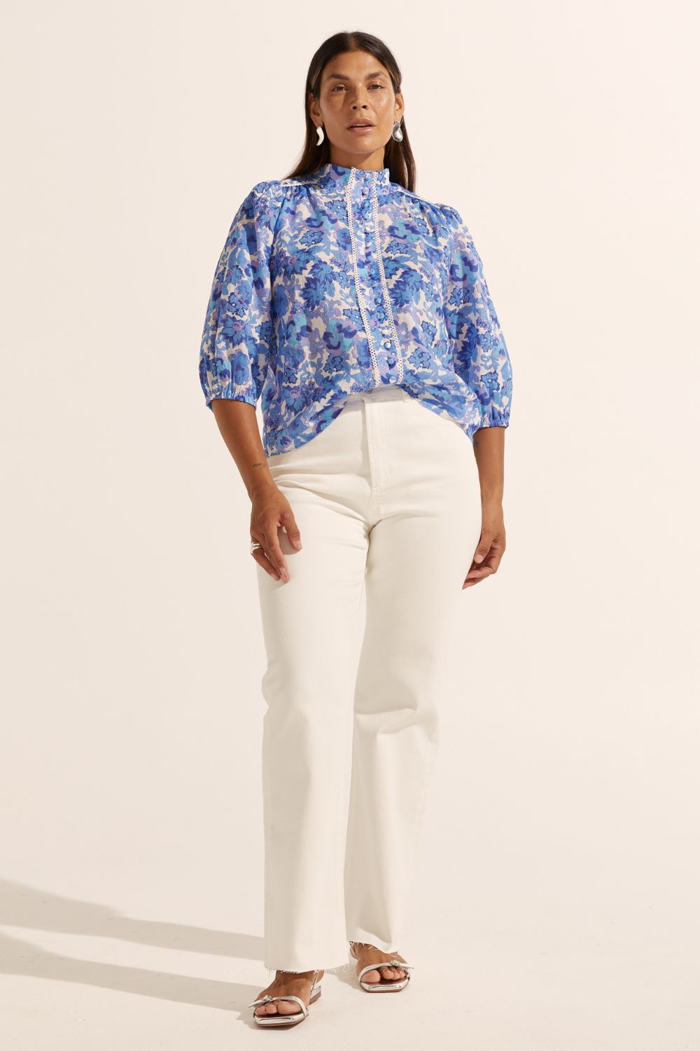 outlook top - pacific floral