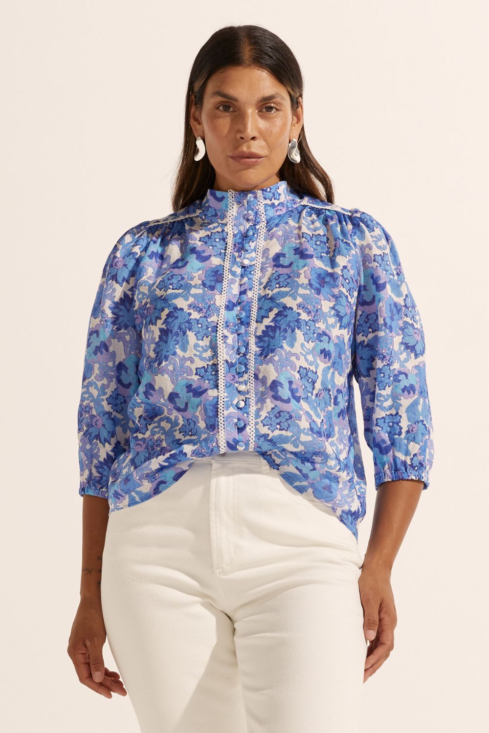 outlook top - pacific floral