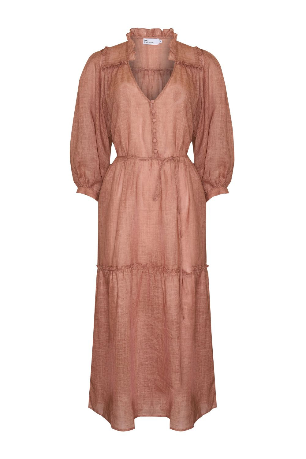 parlour dress - rust