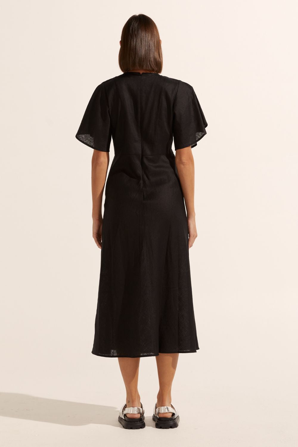 pavillion dress - black