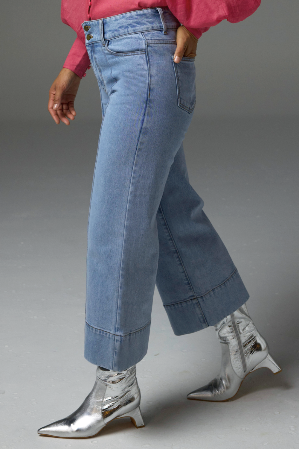 relish jean - light washed denim