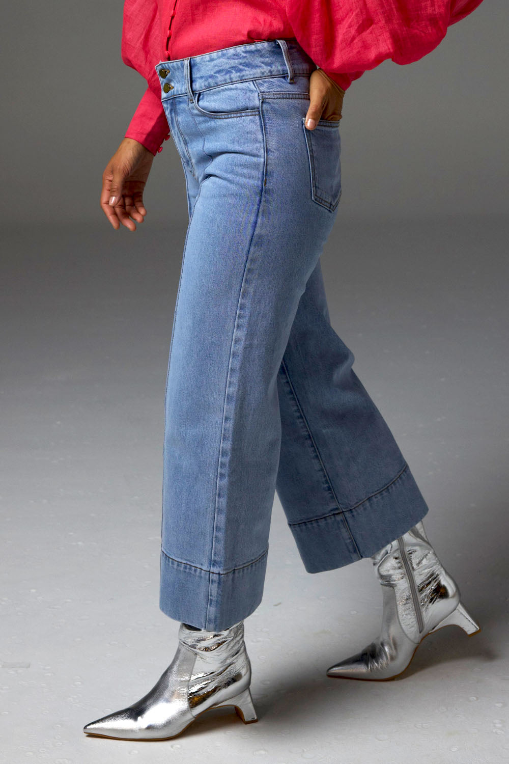 relish jean - light washed denim