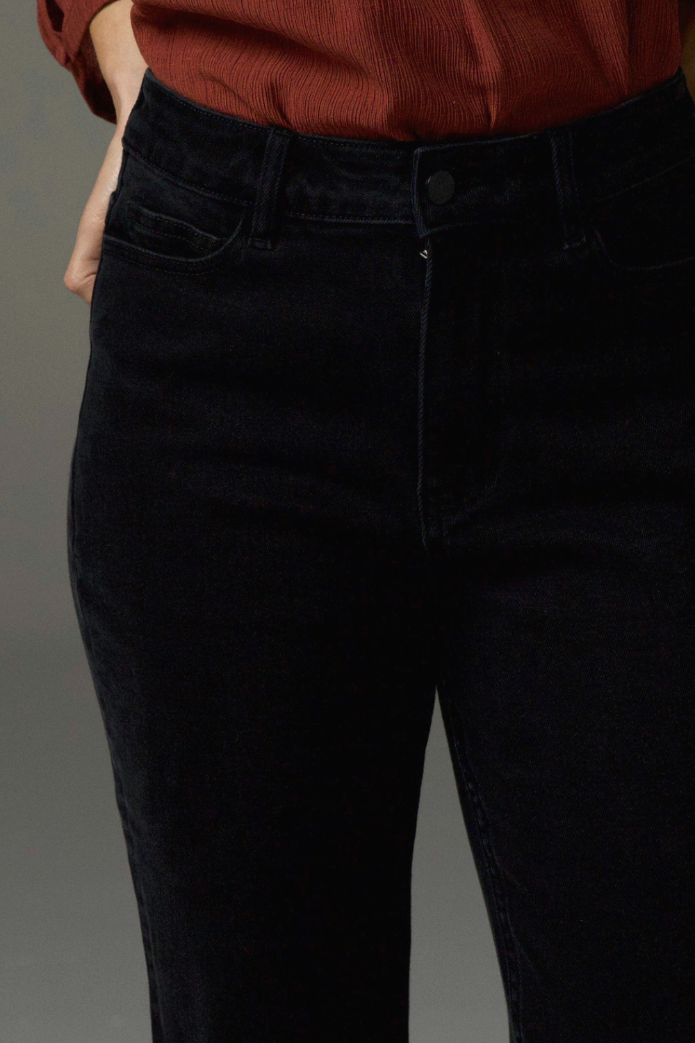 society jean - washed black