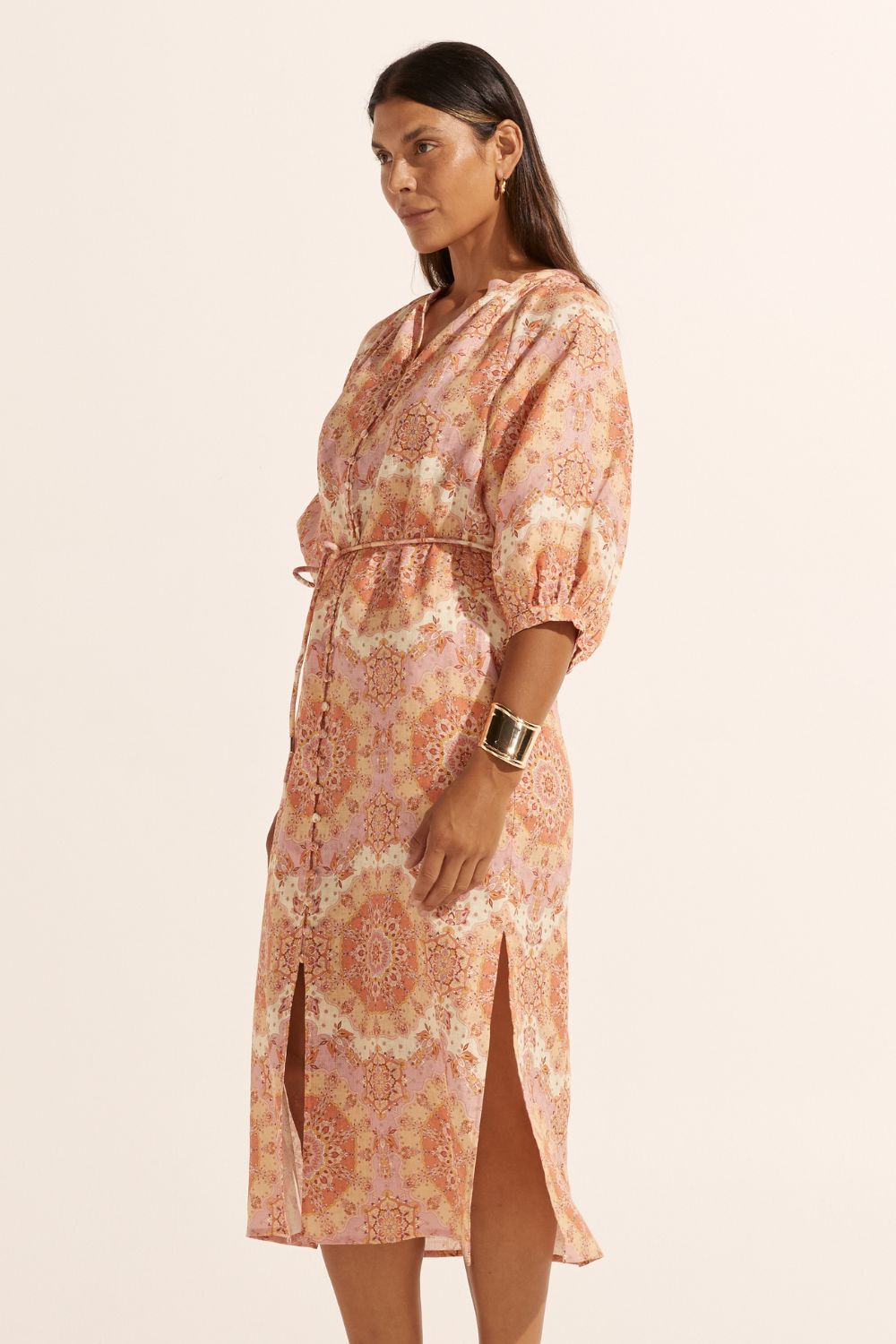 sojourn dress - sunset mosaic