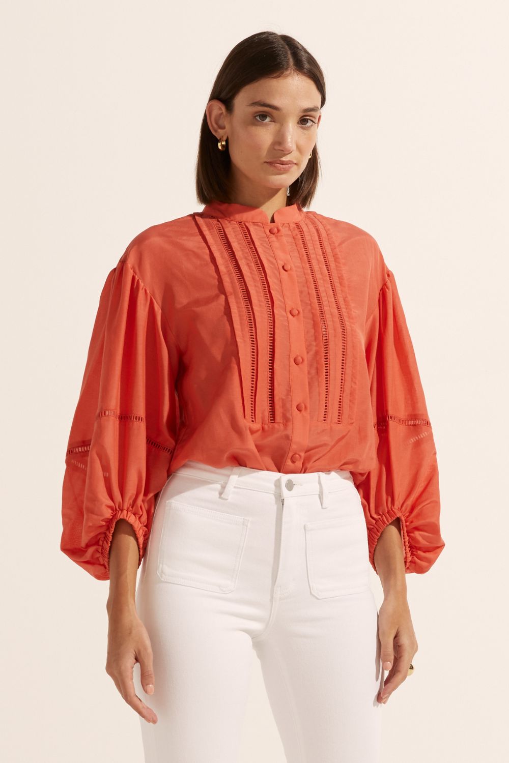 solace top - sunset