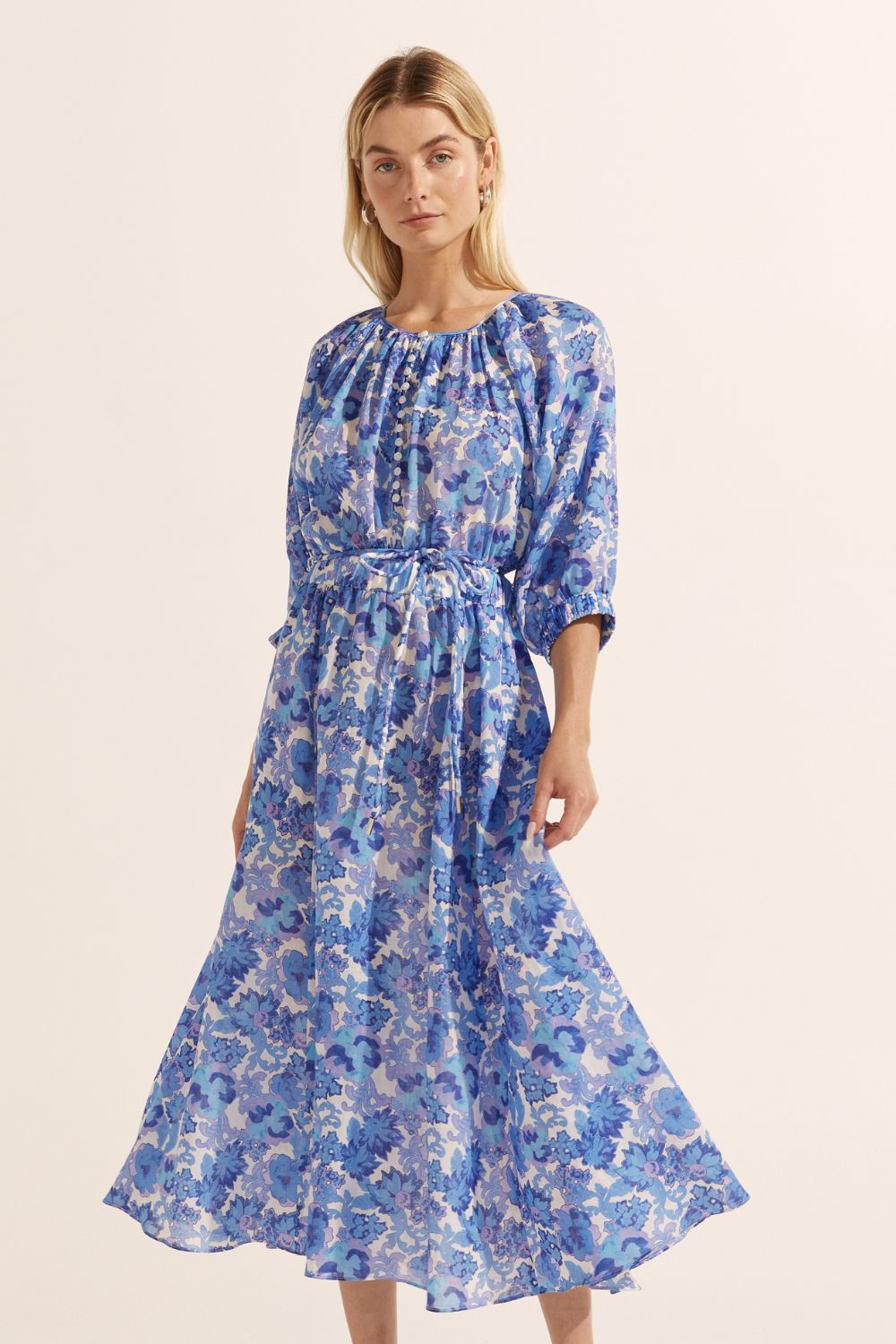 sonata dress - pacific floral