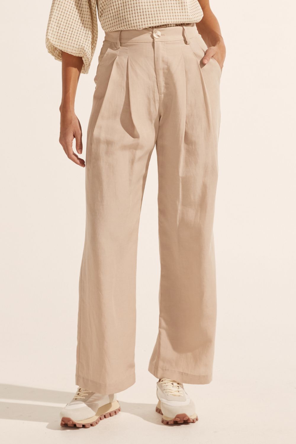 summit pant - stone