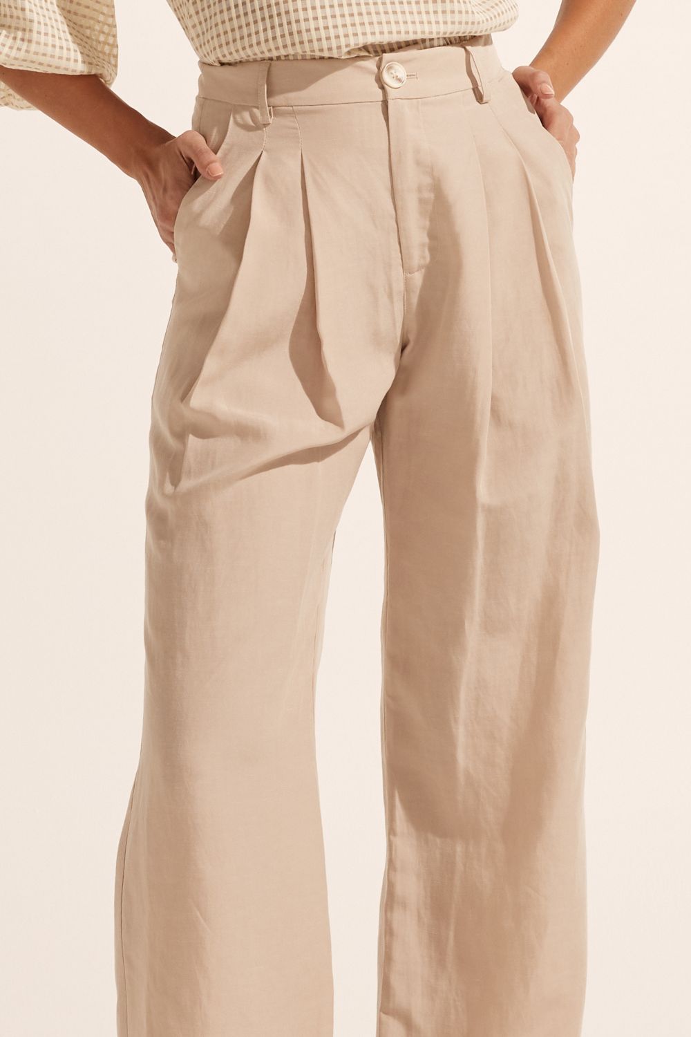 summit pant - stone