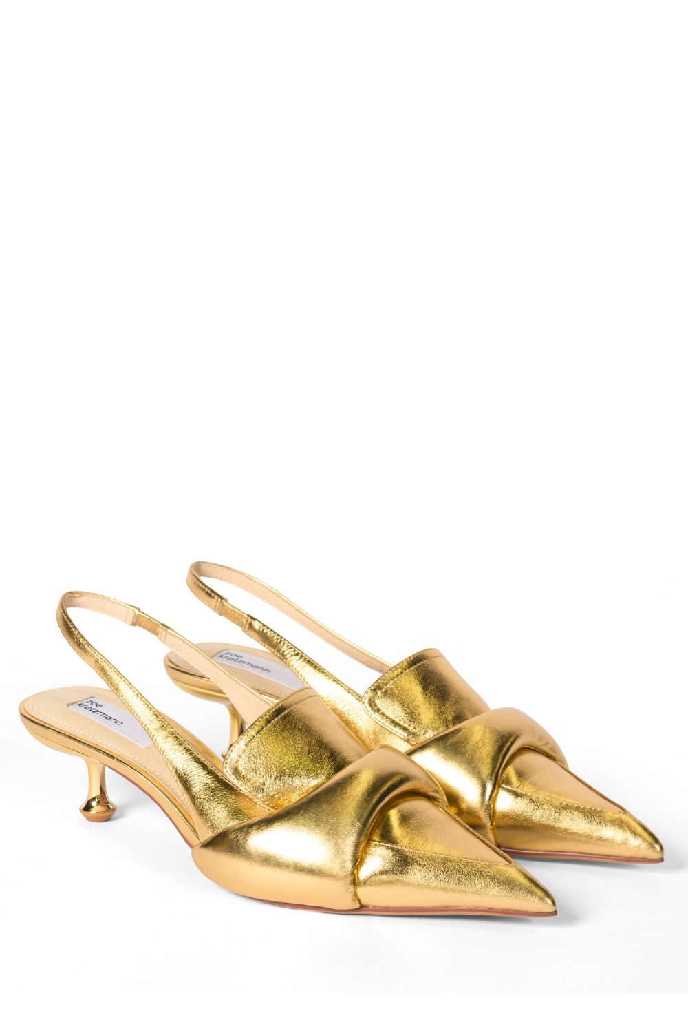 torpedo heel - gold