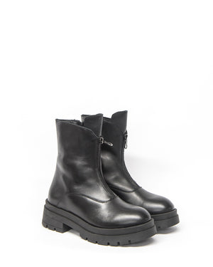 quaver boot - black leather